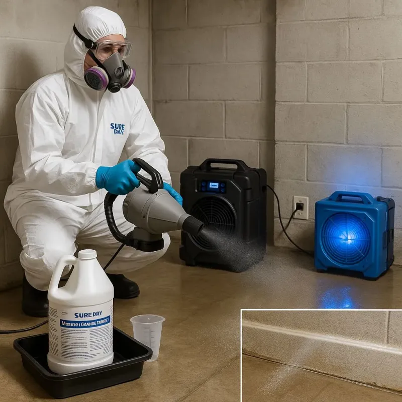 Sanitization and Odor Removal process in Lake Lure, NC
