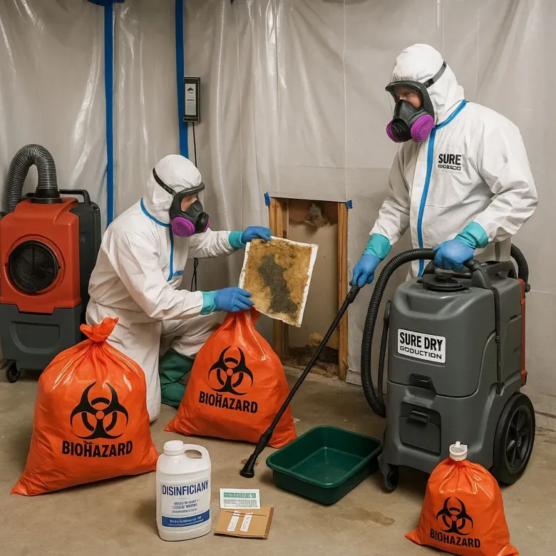 Contaminated Water Handling Protocols process in Lake Lure, NC