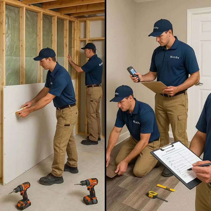 Repairs and Reconstruction process in Lake Lure, NC